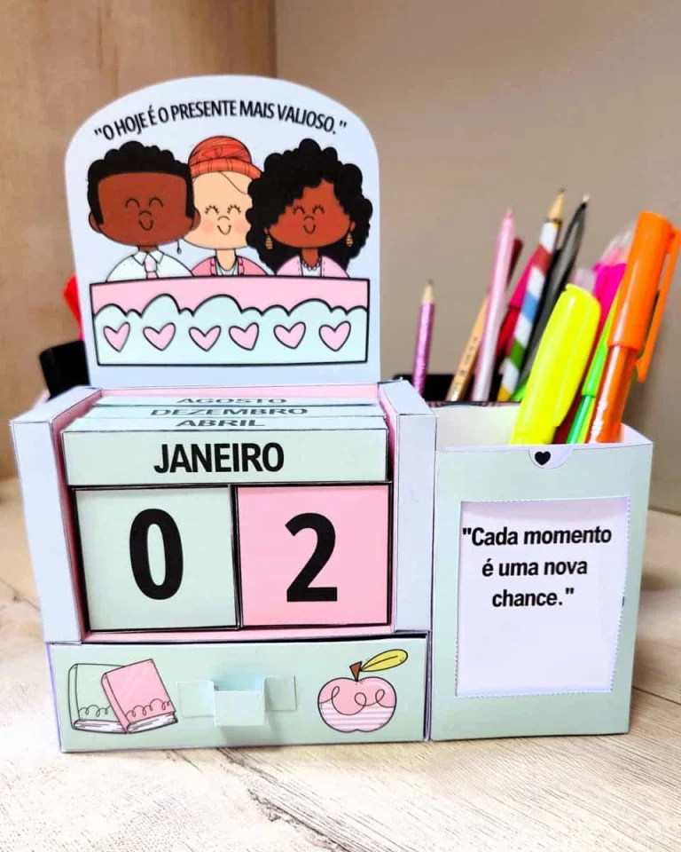 Calendário Permanente Motivacional com 36 Frases — foto 6