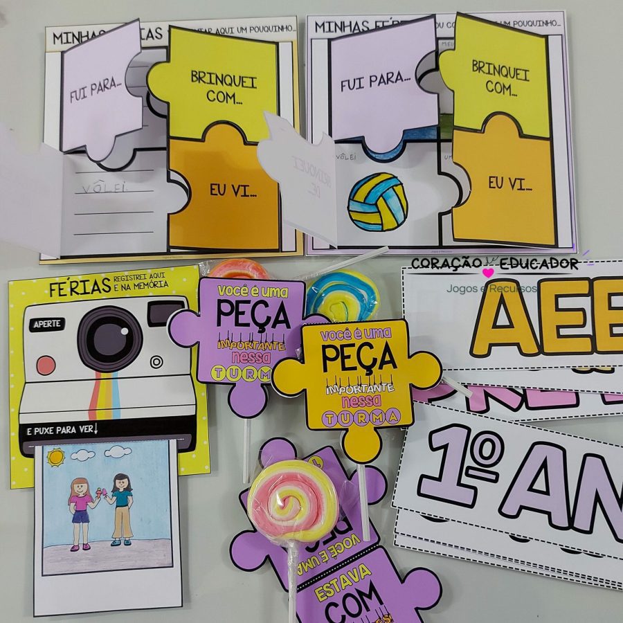 Mini Kit Volta Às Aulas - Volta às Aulas - Pedagogia de Ideias Mini Kit Volta Às Aulas - Volta às Aulas