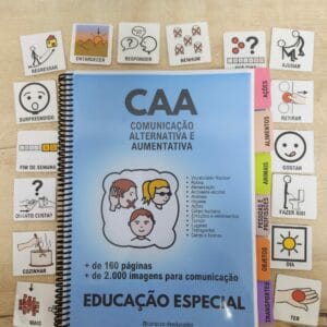 Facilite a comunicação com a Prancha de Comunicação Alternativa. 160+ páginas e 2.000 imagens para promover inclusão e autonomia. Confira!