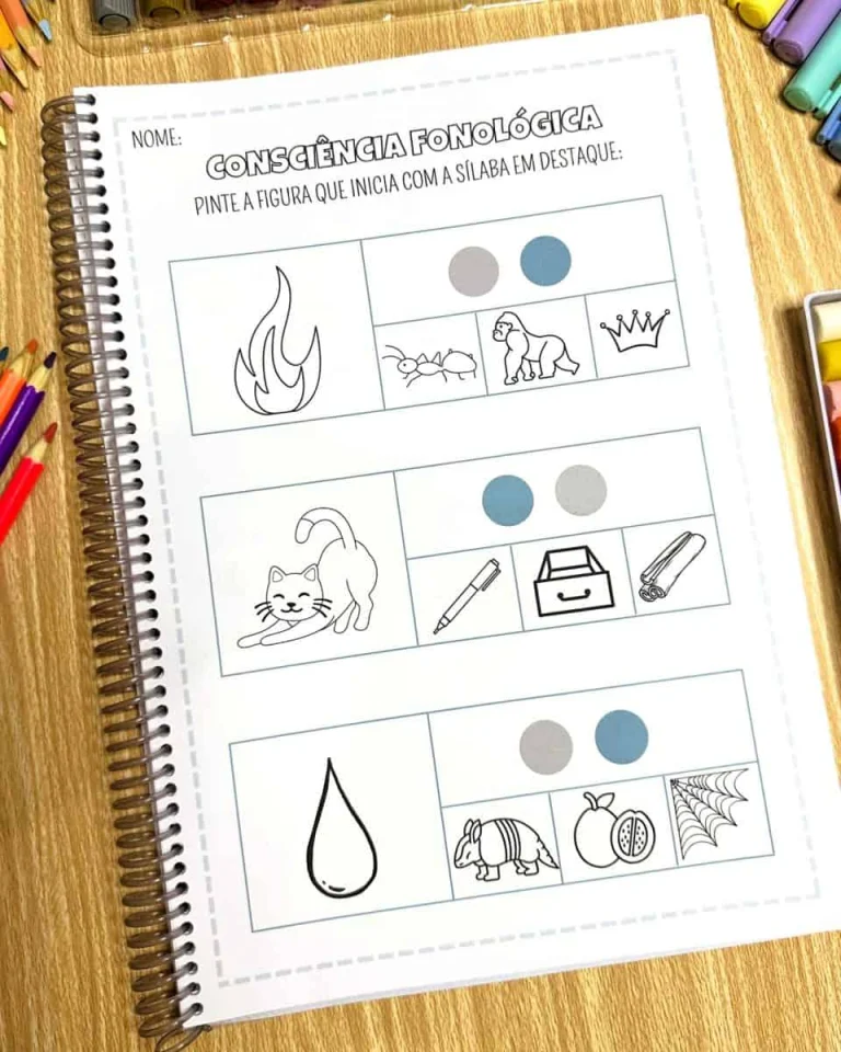Apostila Consciência Fonológica com 42 Páginas — foto 2