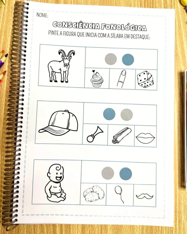 Apostila Consciência Fonológica com 42 Páginas — foto 11