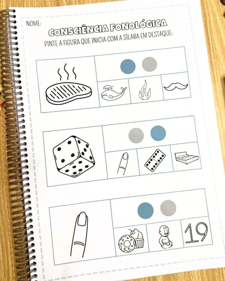 Apostila Consciência Fonológica com 42 Páginas — foto 13