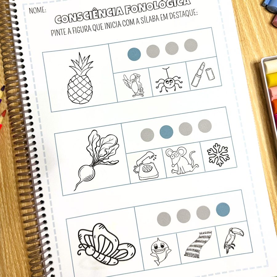 Apostila Consciência Fonológica - Consciência Fonológica - Pedagogia de Ideias Apostila Consciência Fonológica - Consciência Fonológica