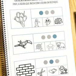 Atividades educativas de consciência fonológica para crianças.