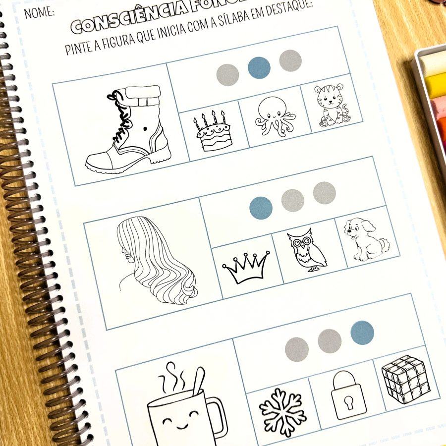 Apostila Consciência Fonológica - Consciência Fonológica - Pedagogia de Ideias Apostila Consciência Fonológica - Consciência Fonológica