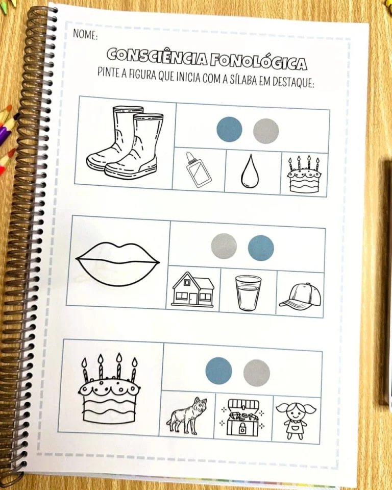 Apostila Consciência Fonológica com 42 Páginas — foto 10