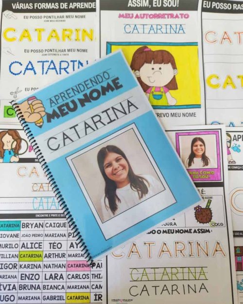 Aprendendo meu nome - Letras e Sons