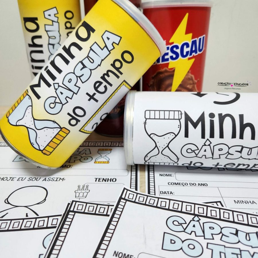 Cápsula do Tempo - Recursos Educacionais - Pedagogia de Ideias Cápsula do Tempo - Recursos Educacionais