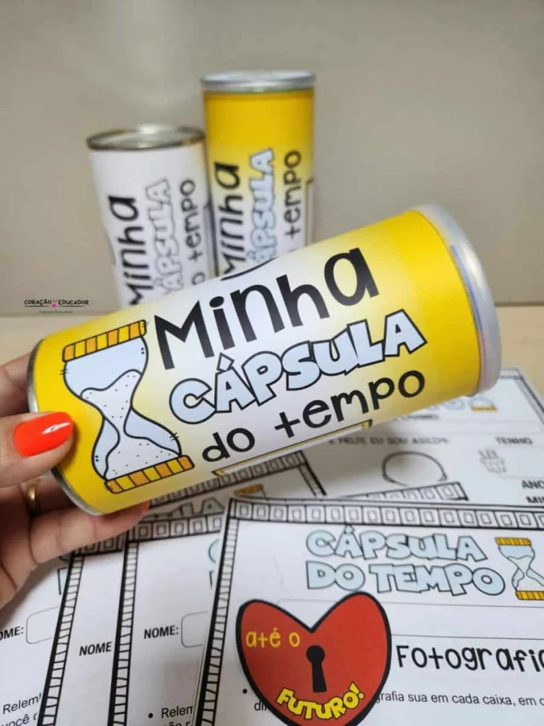 Projeto Cápsula do Tempo com 8 Atividades — foto 5