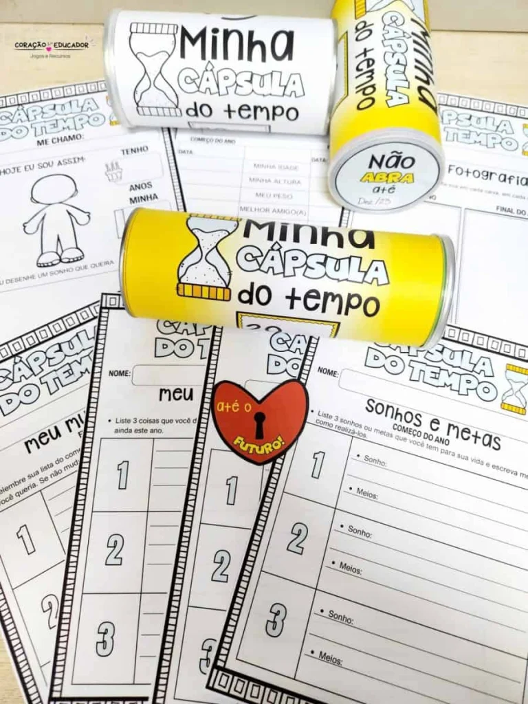 Projeto Cápsula do Tempo com 8 Atividades — foto 6