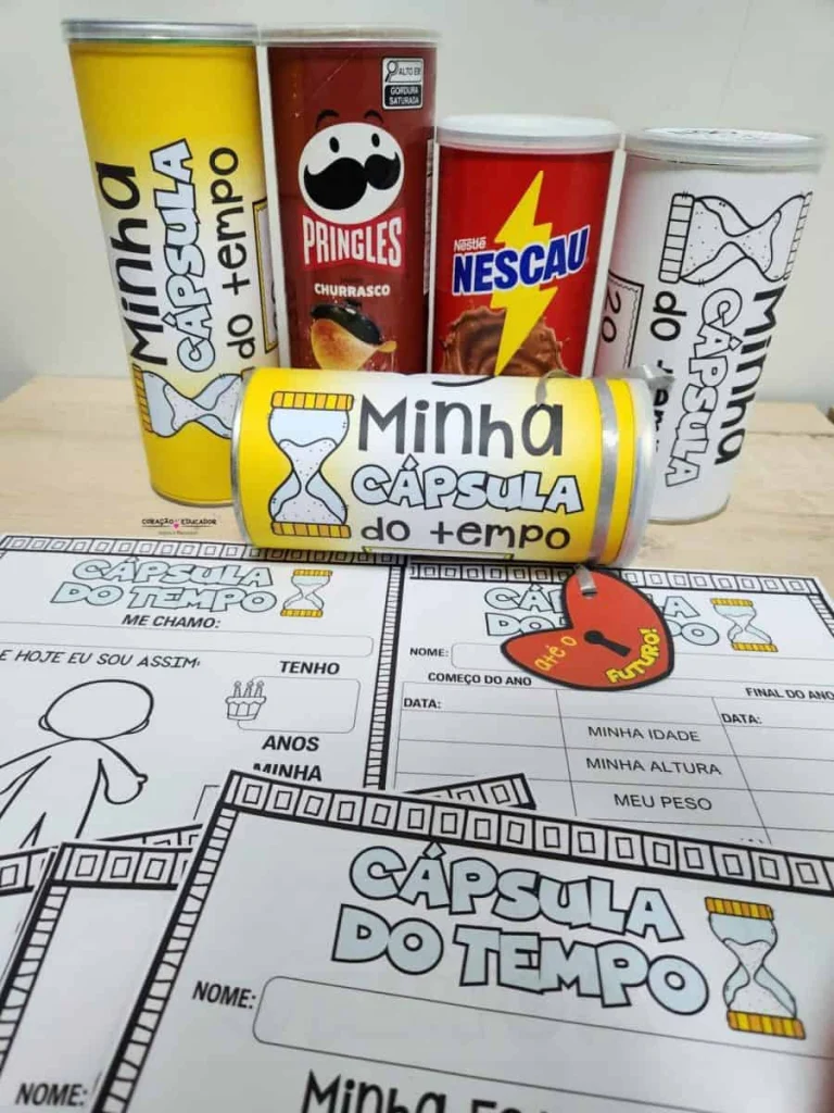 Projeto Cápsula do Tempo com 8 Atividades — foto 2