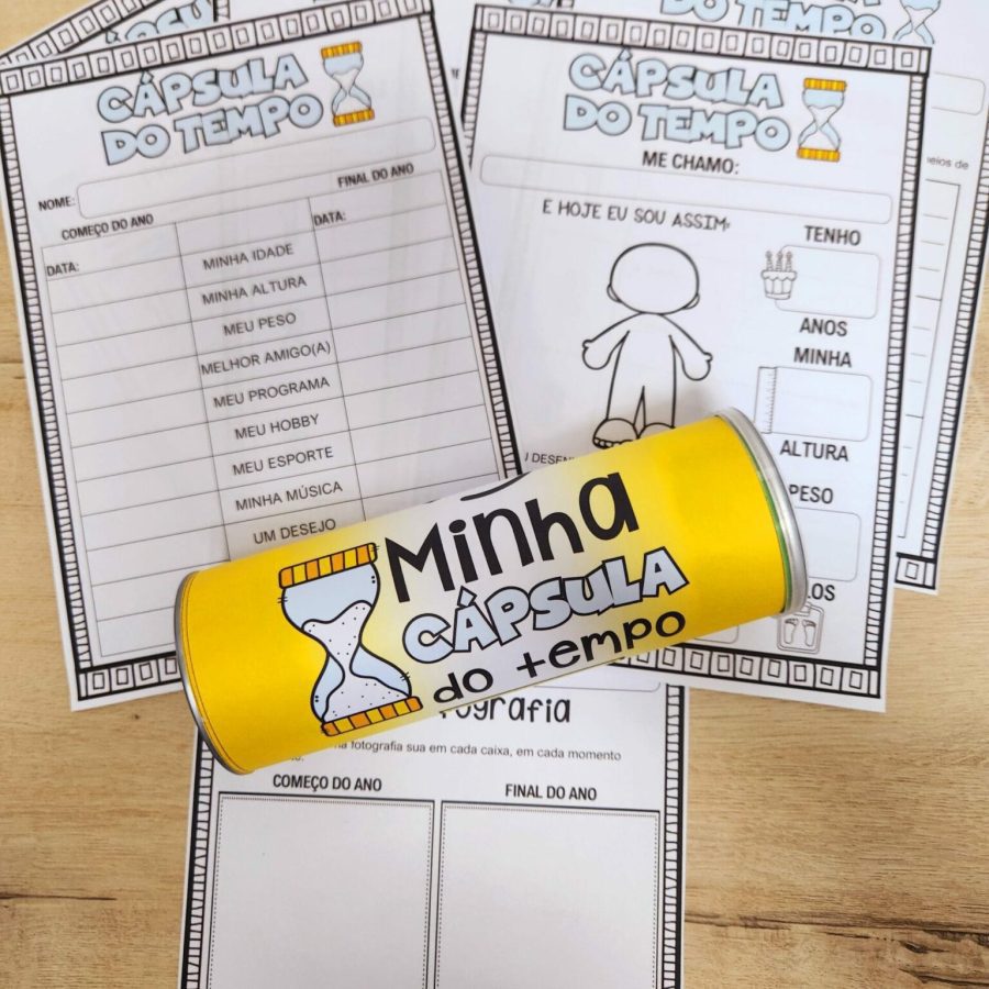 Cápsula do Tempo - Recursos Educacionais - Pedagogia de Ideias Cápsula do Tempo - Recursos Educacionais