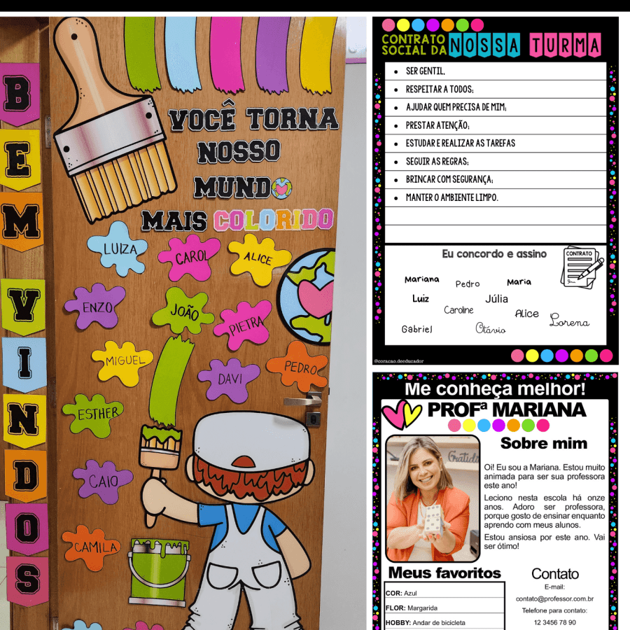 Kit Sala de Aula - Edição Cores - Kit Sala de Aula