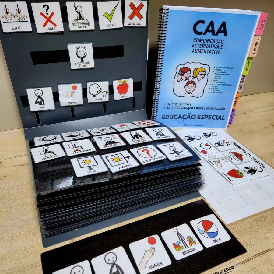 Prancha de Comunicação Alternativa e Aumentativa - Educação Especial - Pedagogia de Ideias Prancha de Comunicação Alternativa e Aumentativa - Educação Especial