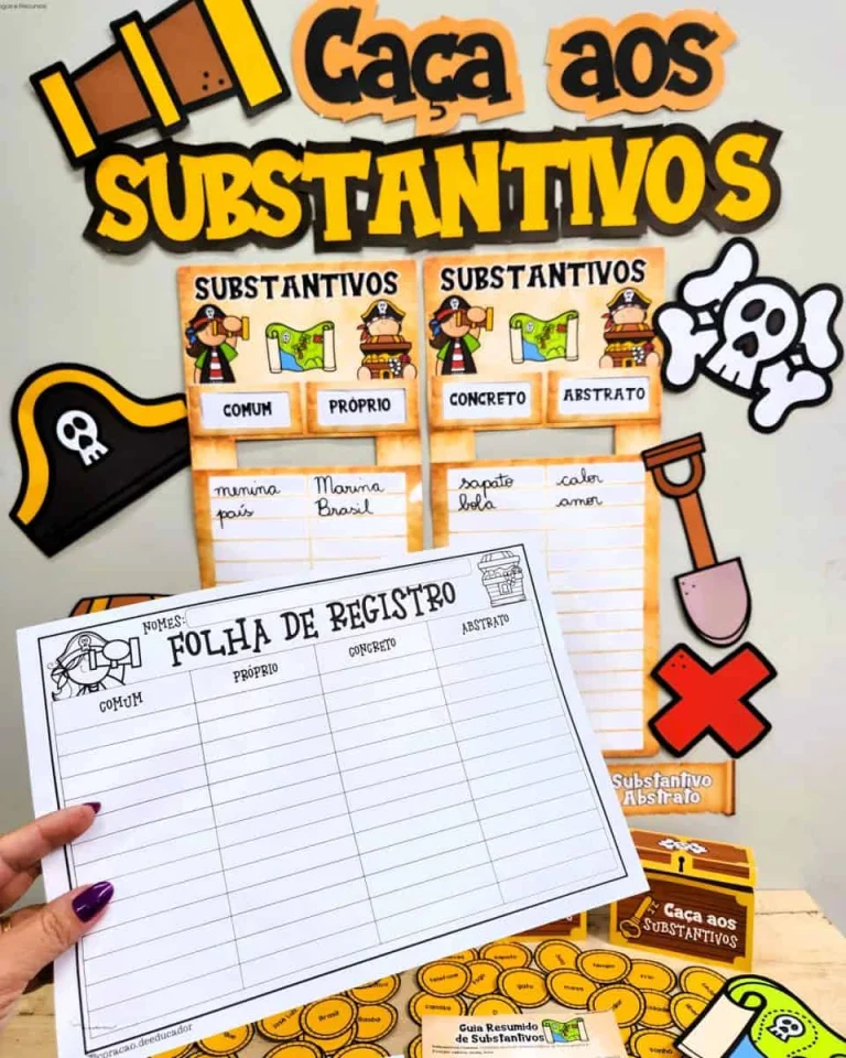 Jogo Caça aos Substantivos com Nove Categorias — foto 2
