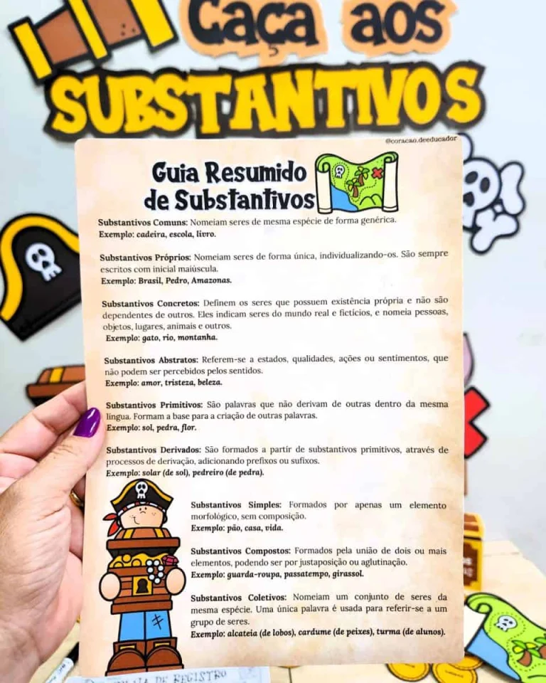 Jogo Caça aos Substantivos com Nove Categorias — foto 3