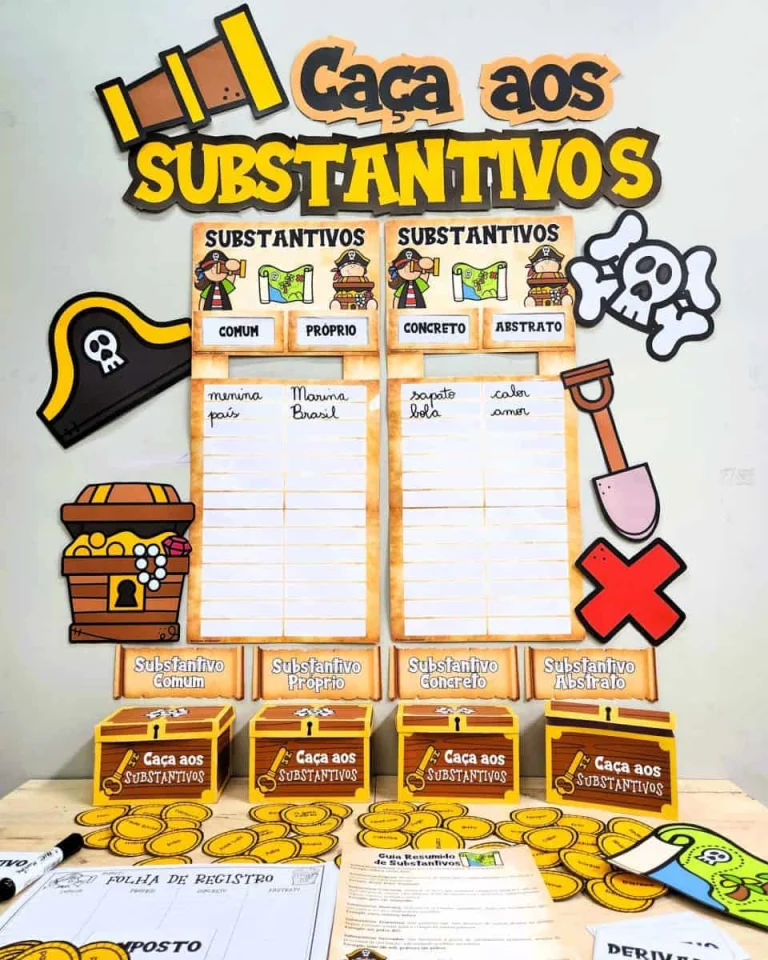 Jogo Caça aos Substantivos com Nove Categorias — foto 7