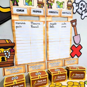 Caça aos Substantivos - Gramática - Pedagogia de Ideias Caça aos Substantivos - Gramática