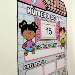 Cartaz - Número do Dia - Matemática