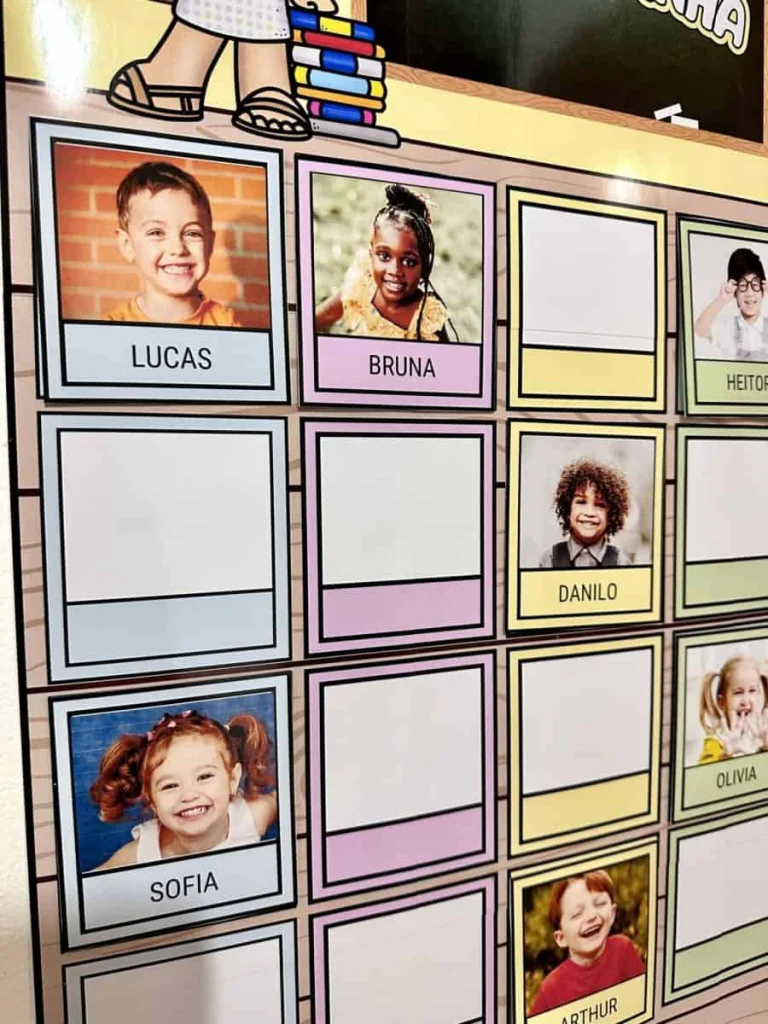 Painel Chamadinha Interativa com Fotos e Nomes — foto 12