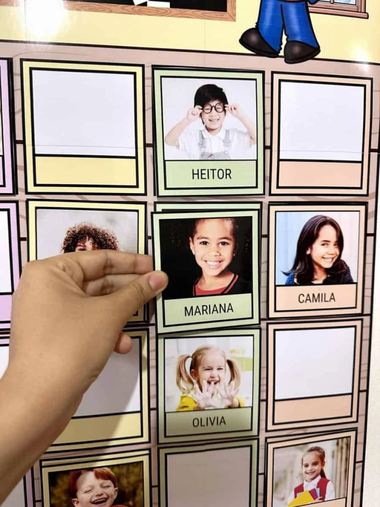 Painel Chamadinha Interativa com Fotos e Nomes — foto 4