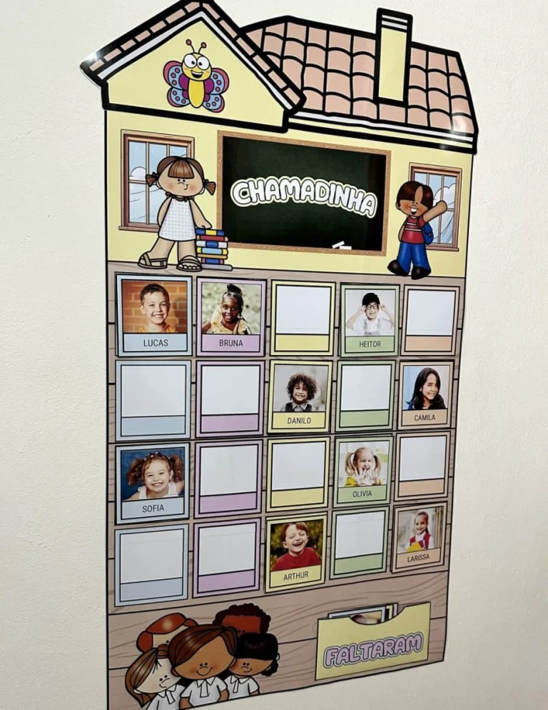 Painel Chamadinha Interativa com Fotos e Nomes — foto 3