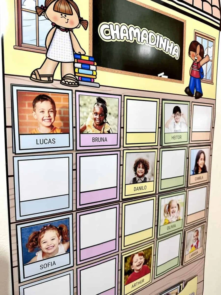 Painel Chamadinha Interativa com Fotos e Nomes — foto 19