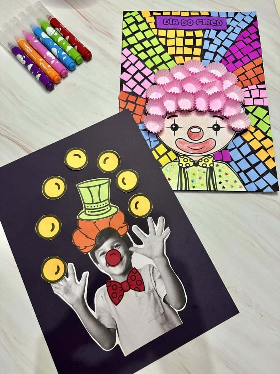 Dia do Circo - Atividades de Arte • Pedagogia de Ideias
