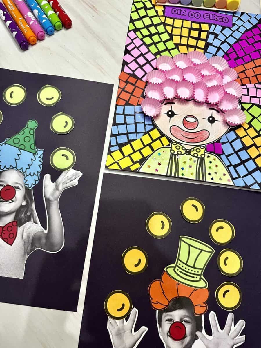Dia do Circo - Atividades de Arte • Pedagogia de Ideias