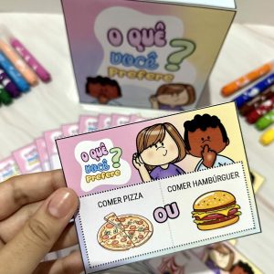 Dinâmica - O que você prefere? - Dinâmicas - Pedagogia de Ideias Dinâmica - O que você prefere? - Dinâmicas