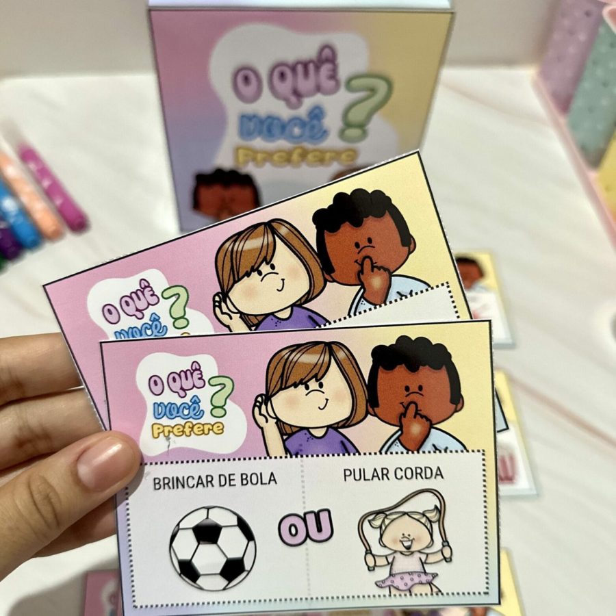 Dinâmica - O que você prefere? - Dinâmicas - Pedagogia de Ideias Dinâmica - O que você prefere? - Dinâmicas