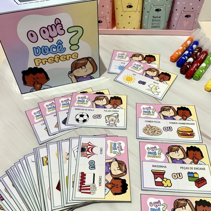 Dinâmica - O que você prefere? - Dinâmicas - Pedagogia de Ideias Dinâmica - O que você prefere? - Dinâmicas