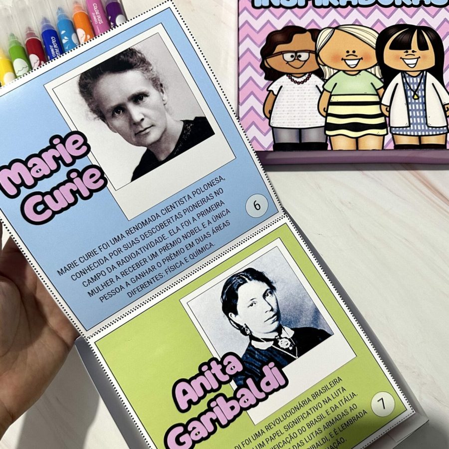 História na Caixa - Mulheres Inspiradoras - Dia Internacional da Mulher - Pedagogia de Ideias História na Caixa - Mulheres Inspiradoras - Dia Internacional da Mulher