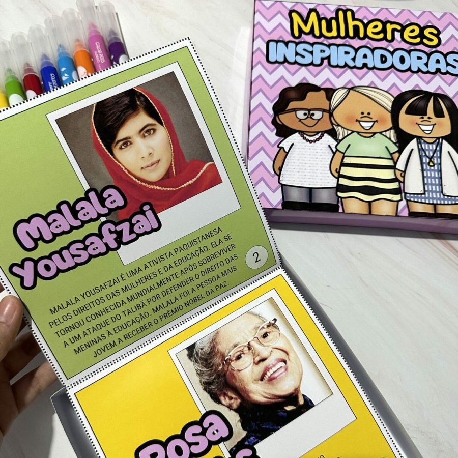 História na Caixa - Mulheres Inspiradoras - Dia Internacional da Mulher - Pedagogia de Ideias História na Caixa - Mulheres Inspiradoras - Dia Internacional da Mulher