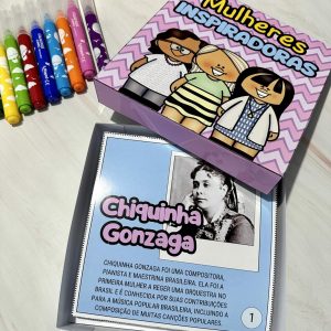 História na Caixa - Mulheres Inspiradoras - Dia Internacional da Mulher - Pedagogia de Ideias História na Caixa - Mulheres Inspiradoras - Dia Internacional da Mulher