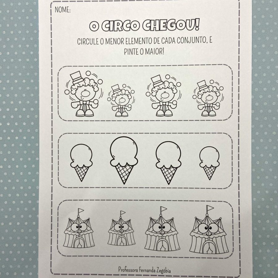 Kit Circo - Atividades e Lembrancinhas - Dia do Circo - Pedagogia de Ideias Kit Circo - Atividades e Lembrancinhas - Dia do Circo