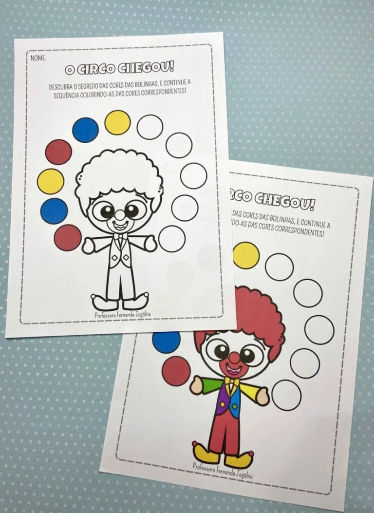 Kit Circo Atividades e Lembrancinhas — foto 11