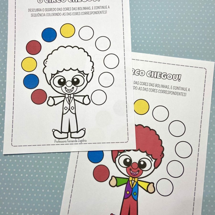 Kit Circo - Atividades e Lembrancinhas - Dia do Circo - Pedagogia de Ideias Kit Circo - Atividades e Lembrancinhas - Dia do Circo