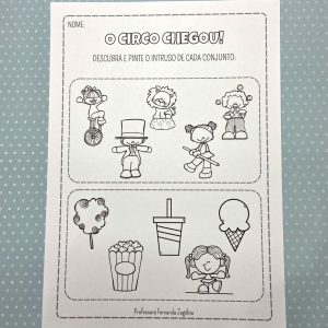 Kit Circo - Atividades e Lembrancinhas - Dia do Circo - Pedagogia de Ideias Kit Circo - Atividades e Lembrancinhas - Dia do Circo