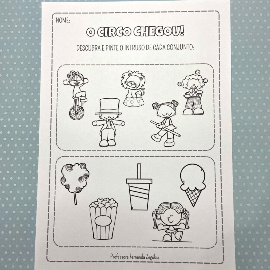 Kit Circo - Atividades e Lembrancinhas - Dia do Circo - Pedagogia de Ideias Kit Circo - Atividades e Lembrancinhas - Dia do Circo