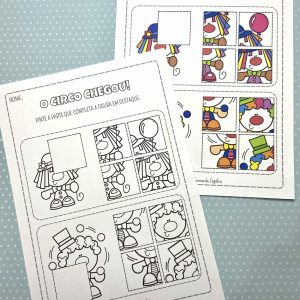 Kit Circo - Atividades e Lembrancinhas - Dia do Circo - Pedagogia de Ideias Kit Circo - Atividades e Lembrancinhas - Dia do Circo