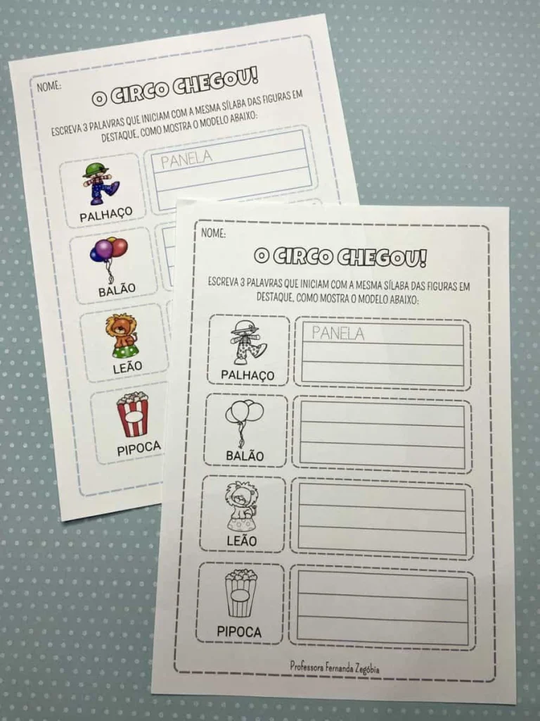 Kit Circo Atividades e Lembrancinhas — foto 17