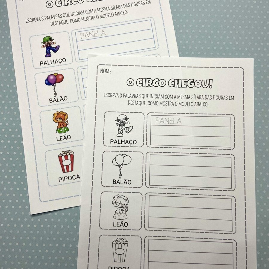 Kit Circo - Atividades e Lembrancinhas - Dia do Circo - Pedagogia de Ideias Kit Circo - Atividades e Lembrancinhas - Dia do Circo