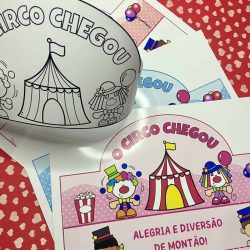 Kit Circo - Atividades e Lembrancinhas - Dia do Circo