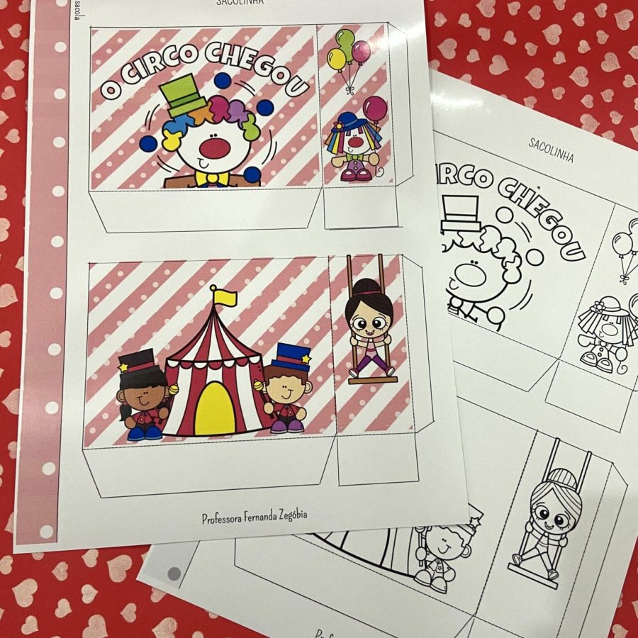 Kit Circo - Atividades e Lembrancinhas - Dia do Circo - Pedagogia de Ideias Kit Circo - Atividades e Lembrancinhas - Dia do Circo