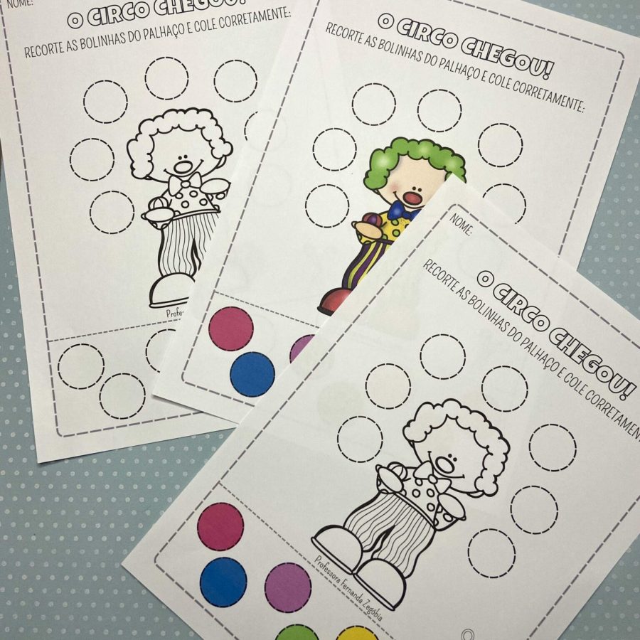 Kit Circo - Atividades e Lembrancinhas - Dia do Circo - Pedagogia de Ideias Kit Circo - Atividades e Lembrancinhas - Dia do Circo