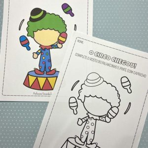 Kit Circo - Atividades e Lembrancinhas - Dia do Circo - Pedagogia de Ideias Kit Circo - Atividades e Lembrancinhas - Dia do Circo