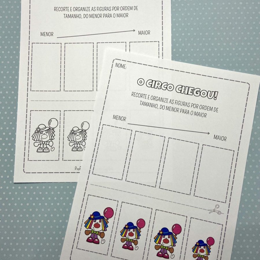 Kit Circo - Atividades e Lembrancinhas - Dia do Circo - Pedagogia de Ideias Kit Circo - Atividades e Lembrancinhas - Dia do Circo