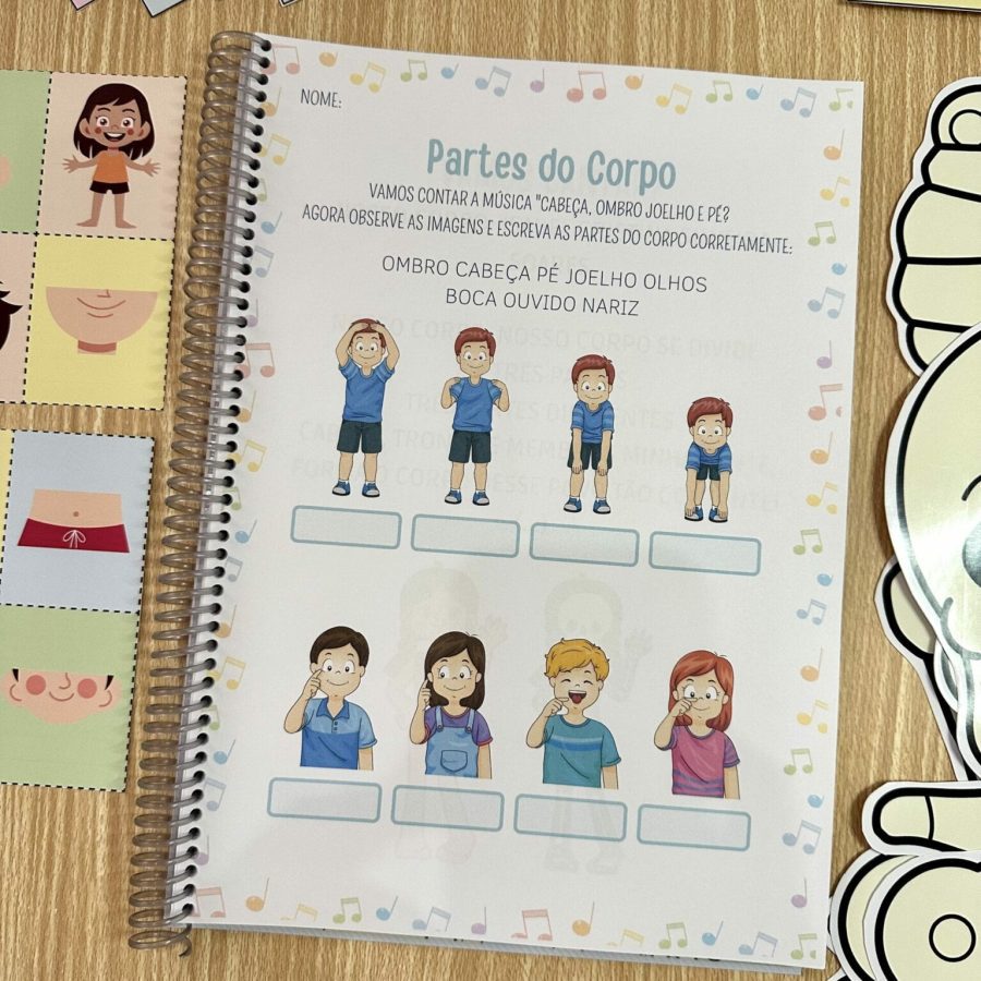 Kit Corpo Humano - Recursos Educacionais - Pedagogia de Ideias Kit Corpo Humano - Recursos Educacionais