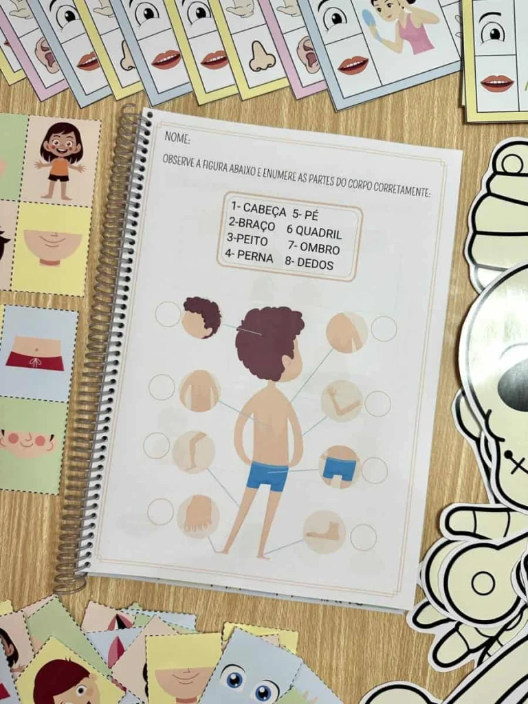 Kit Corpo Humano com Jogo e Apostila — foto 14